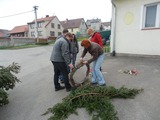 Stavění májky 2013
