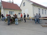 Stavění májky 2013